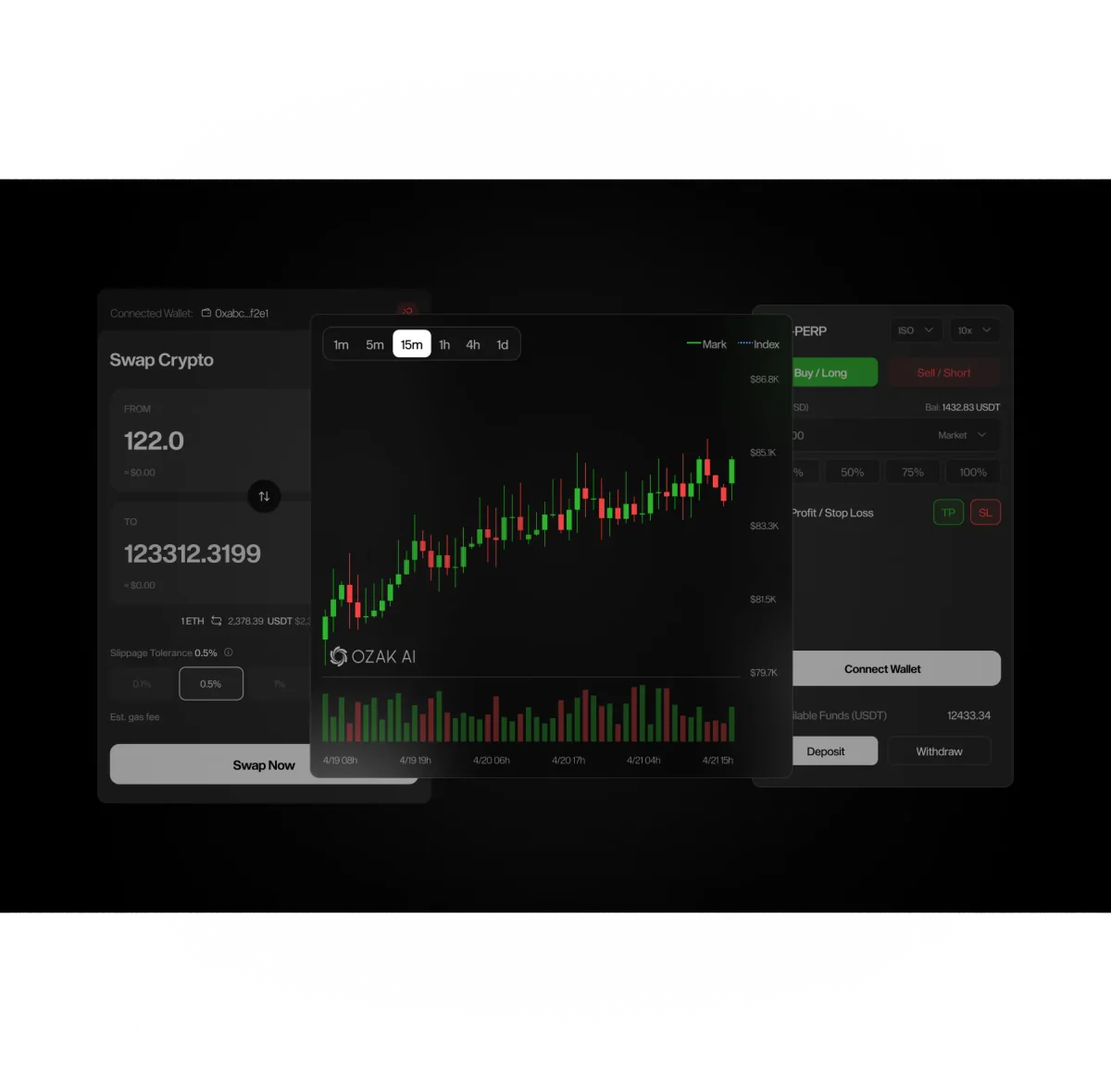 Trade - Spot, Perpetuals and Prediction Markets